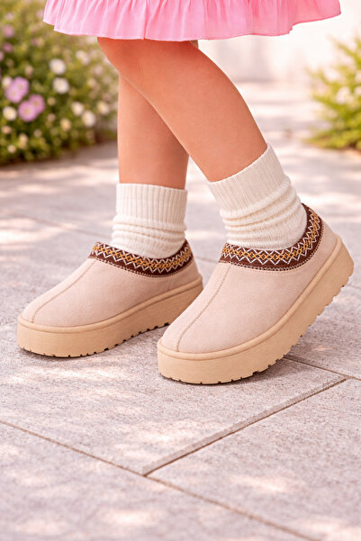 PREMIO PRIVE BRAND Ghete Copii Tip Ug Imblanite din Piele Intoarsa