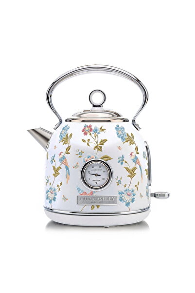 Laura Electric Dome Kettle 1.7 L | 2200 W | White Finish | Auto Shut-Off