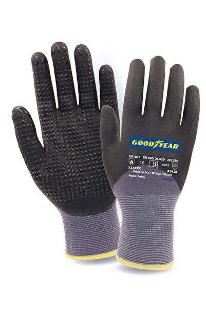 Dlyn قفازات مغطاة بالنتريل الرغوي رقم 20-875، رقم: 10 (XL)