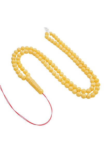 Generic Kaliningrad Amber Rosary 99Beads 54.5g 9.5mm Prayer Beads
