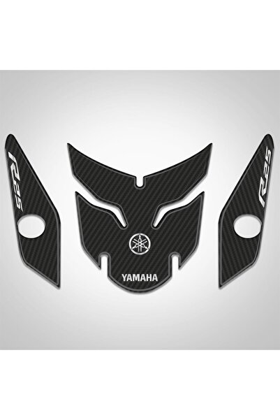 Redline Grafik Redlinegrafik R25 Uyumlu Karbon desen Çamurluk Pad Set Sticker