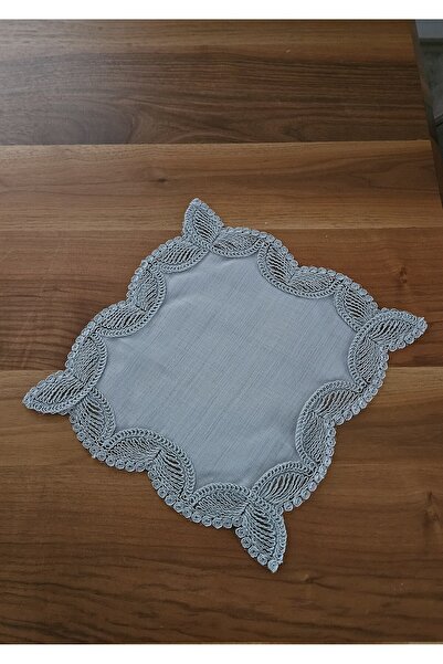 ZESA HOME Luxury Zigon Coffee Table Cover with French Lace