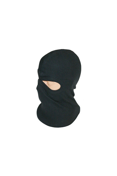 ROY Cagula din bumbac, 2 orificii ochi, marime L/XL, culoare negru