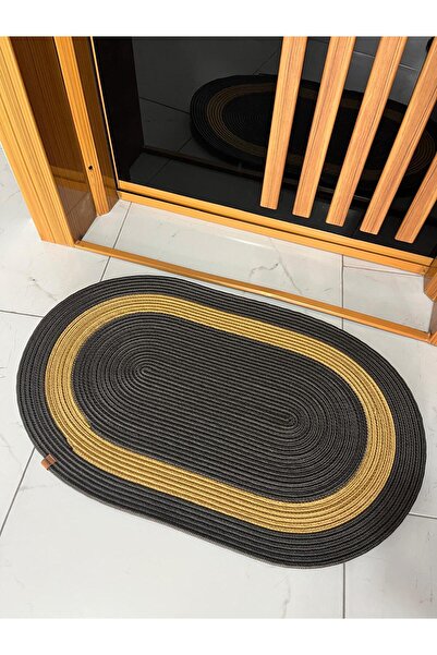 naylişhome Paie, iută, covoraș cu model pentru ușă, covoraș de baie, covoraș ...