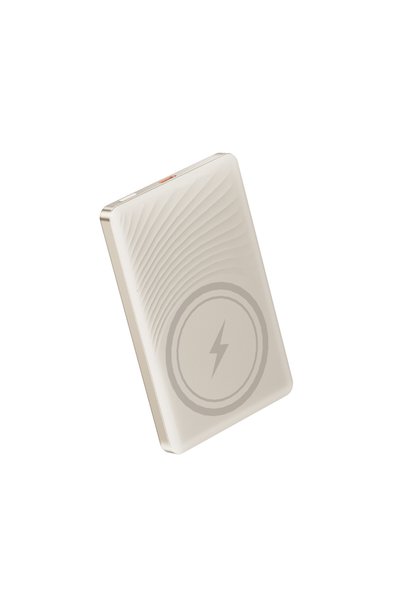 Factor-M 5.000 Mah MagSafe Powerbank - Beyaz