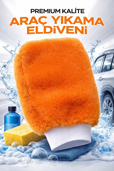 WOOLY LIFE Araç Yıkama Eldiveni oto yıkama araba yıkama kaporta temizlik