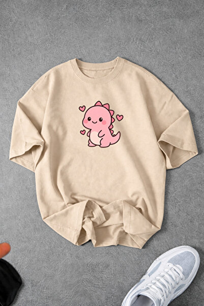 MODARİCH Tricou unisex pentru bărbați/femei DINO, cu imprimeu personalizat, s...