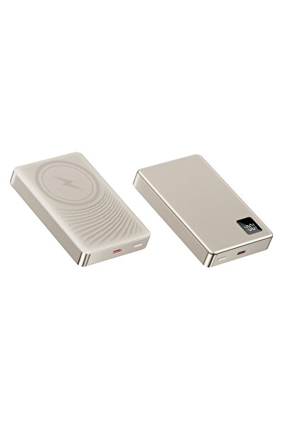 Factor-M 10.000 Mah MagSafe Powerbank - Beyaz