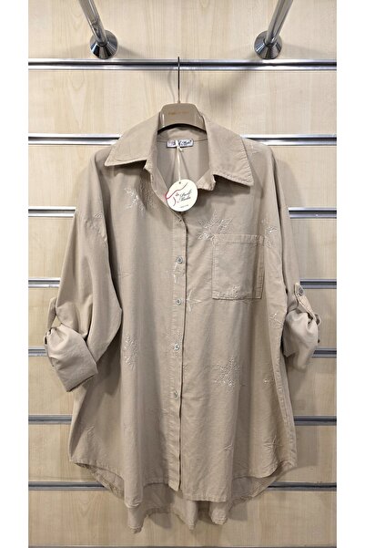 Park Moda Wide Cut Velvet Shirt