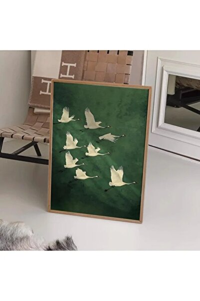 AR AJANS KANVAS TABLO Masă din MDF cu design Turnalar, cu cadru, pe fundal de...