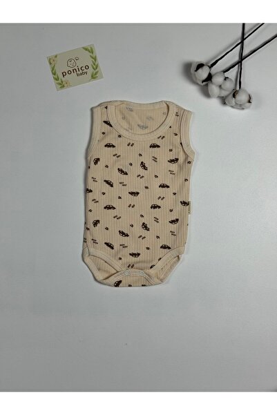 Pamira Car Patterned Bodysuit