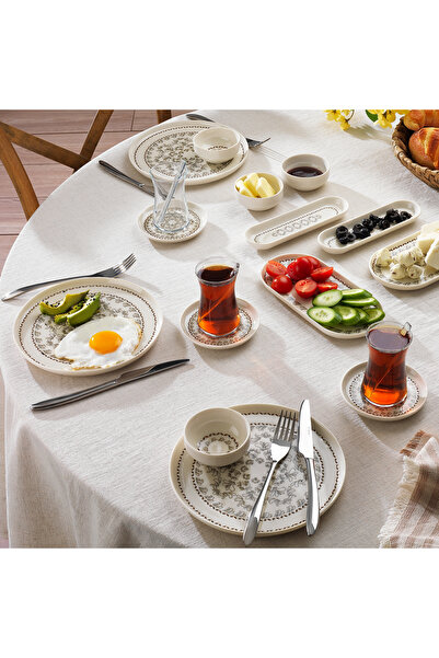 Schafer Evelynn Kahvaltı Takımı 32 Parça-Siyah01