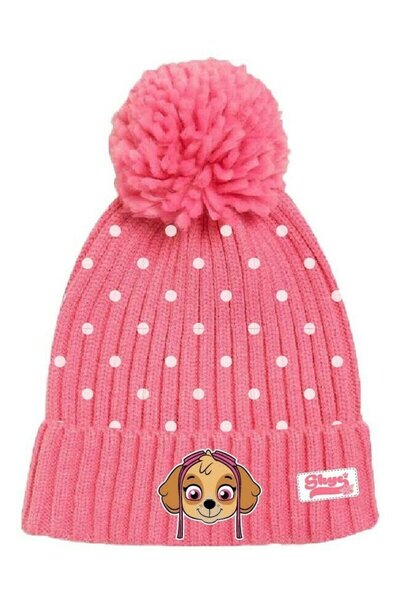 PAW PATROL Căciulă de iarnă, Acrilic, Skye, cu perle, Coral