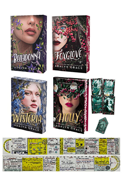 Artemis Yayınları Adalyn Grace 4 Kitap Set / Belladonna + Wisteria + Foxglove...