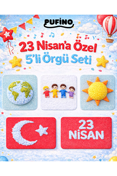 Luniya Special 5-Piece DIY Felt Sewing Craft Set for Children for April 23Rd