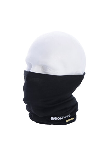 Oxford Neck Tube Fleece Balaclava, black