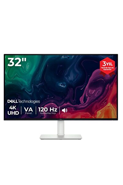 Dell 32 Plus S3225QS 3840x2160 4K UHD 120Hz 4ms HDMI DP HDR10 VA FreeSync Pre...