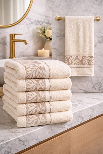 Violacasa Mona Luxury 6 bucăți 50*90 Prosoape de bumbac pentru mâini și față ...