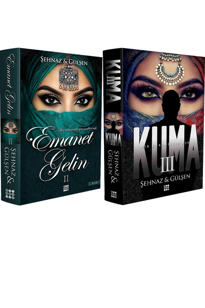 dokuzyayinlari Emanet Gelin 2 Ciltli ve Kuma 3 Ciltli (Şehnaz & Gülşen) 2li Set