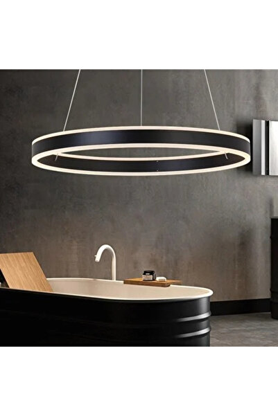 Monolux Ø60CM LED AVİZE SARKIT ESKİTME GOLD-RAL1950 SARI IŞIK-3000K