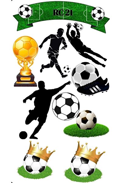Limitless Design Kişiye Özel Futbol Temalı Dekoratif Tablo – 22x30 cm | RC21 ...