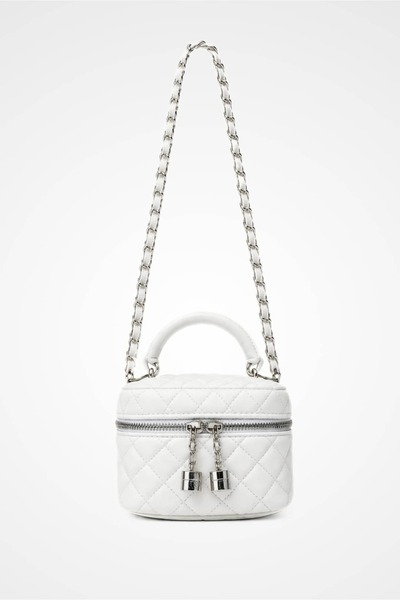 Yuka Atelier Echo Quilted Detailed Mini Crossbody and Shoulder Bag