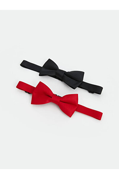 LC Waikiki Lcw Baby Red Bow Tie with Bow Detail for Baby Boy, Pack of 2