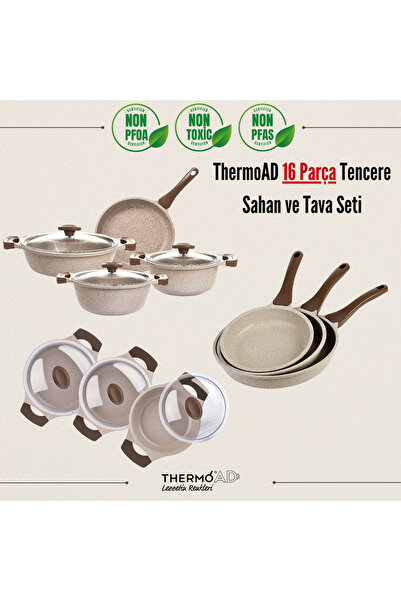 ThermoAD 16 Parça Mega Set | Graneu Serisi | Vizon