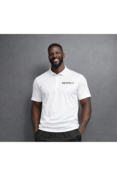 NOFLEN Men's Polo Neck Logo Printed T-Shirt