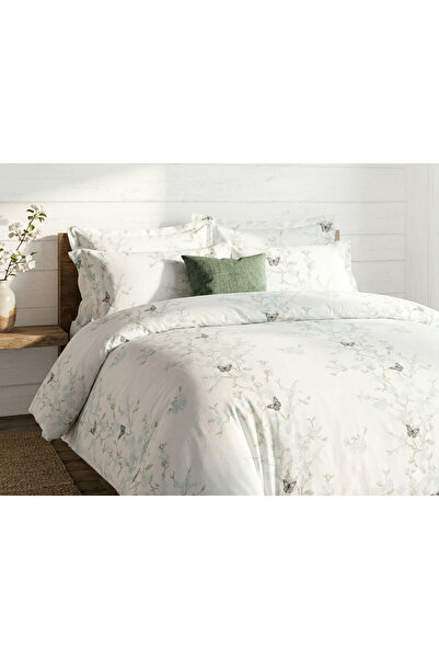 DELUXE Pucioasa 100% Cotton Ranforce Bed Linen 200x220, Double Bed Set, Carin...