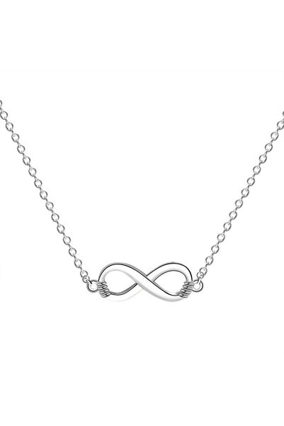 arleev طقم نسائي على شكل Infinity فضة عيار 925