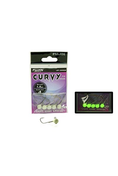 Fujin Curvy Glow Jig Head