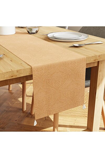 Dotail Traversă de masă Encasa XO, Catifea embosată, 33 x 240 cm, Poliester, ...