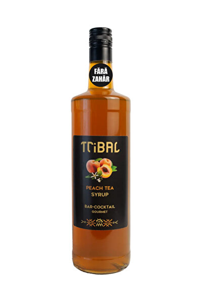 Tribal Coffee TRIBAL SUGAR-FREE PEACH TEA SYRUP, 350ml.