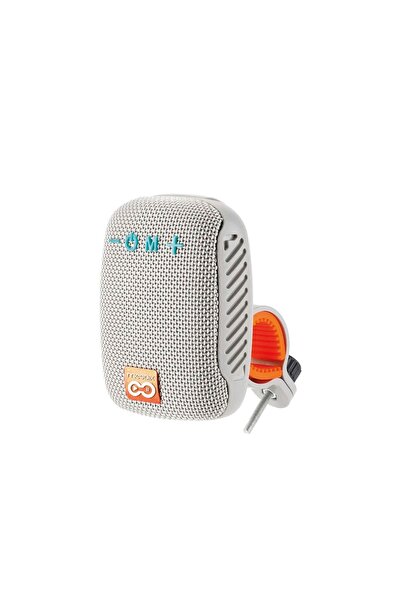 Moodix HO23TG392 Clip-On Bluetooth Speaker With Bike and Bag Mounting Accesso...