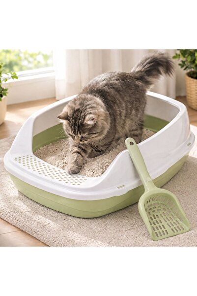 ZanaCasei Cat Litter Box with Scoop