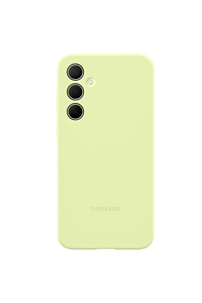 Samsung Galaxy A35 5G - Capac protectie spate Silicone Case, Verde Lime