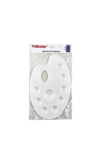 Generic Brand YILDIZLAR PALETĂ OVALĂ CU GODEL MARE COD.138