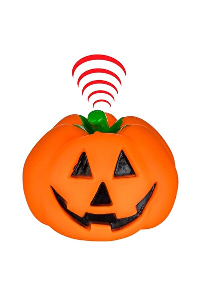 ZanaCasei Παιχνίδι για κατοικίδια Halloween σε σχήμα κολοκύθας, πορτοκαλί με ...