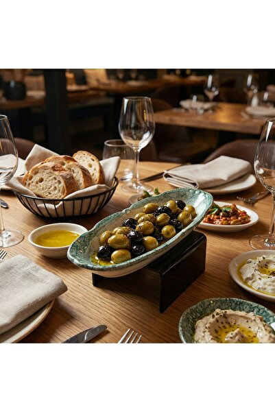 QURA Verde Zeytinlik 22 Cm-Jam Bowl-Breakfast Bowl Single