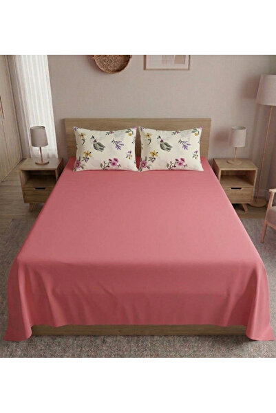 pınarhome collectıon 100% Organic Cotton Fabric Solid Color (Without Elastic)...