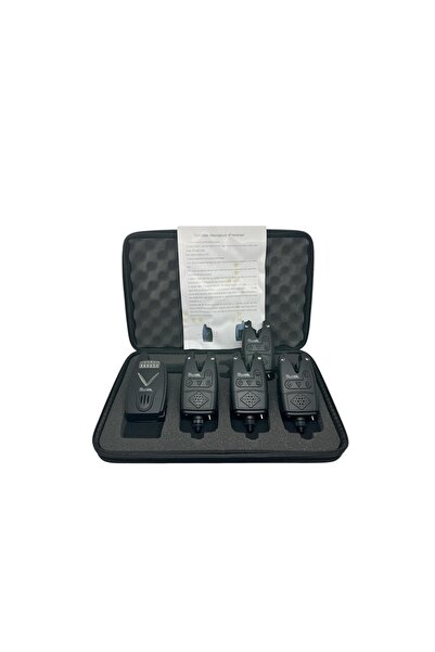 Smax Set avertizori pescuit TLI-41 (4+1) cu stație, LED multicolor, reglaj vo...