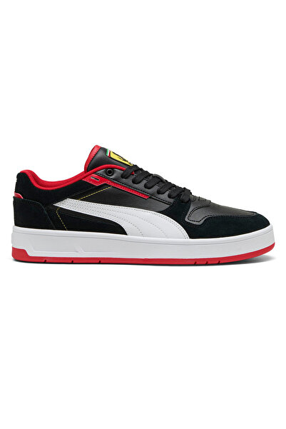 Puma Ανδρικά μαύρα αθλητικά παπούτσια Ferrari Court Classic Street 30914501