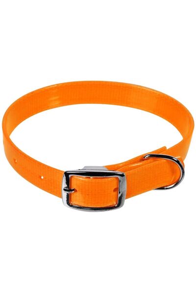 ZanaCasei Φωσφορίζον πορτοκαλί κολάρο σκύλου 45x2cm