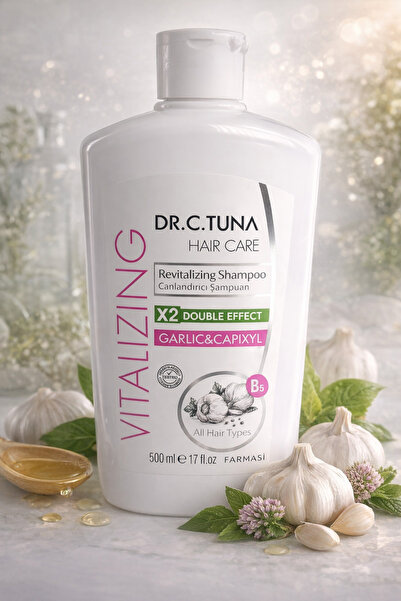 Farmasi Dr. C. Tuna Sarımsaklı Şampuan 500 ml Capixyl B5 Saç Dökülme Karşıtı ...
