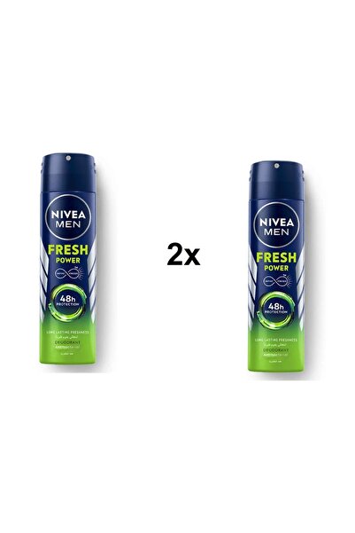 Nevia نيفيا مزيل عرق بخاخ فريش باور عدد 2 علبة * 150 مل