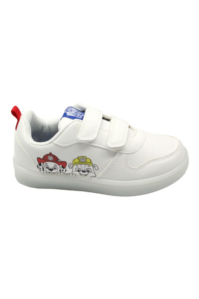PAW PATROL School sneakers with PVC sole, White