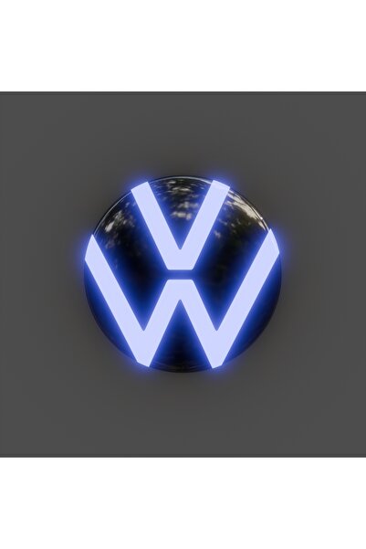 KPT3D Set Capace Rotative VW 65mm Albastru Fosforescent - Ediție Modernă