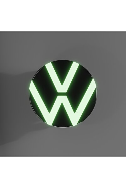 KPT3D Set Capace Rotative VW 65mm Verde Fosforescent – Ediție Modernă