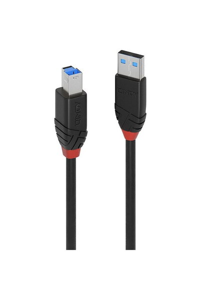 LİNDY Lindy Cable, USB 3.2 Type A to Type B, 10m, Black